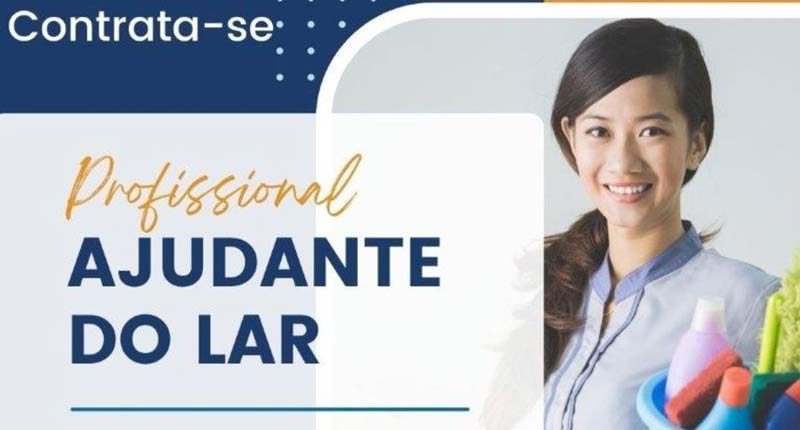 Vaga para Ajudante do Lar