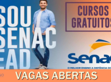 Senac abre mais de 3 mil vagas em cursos ead