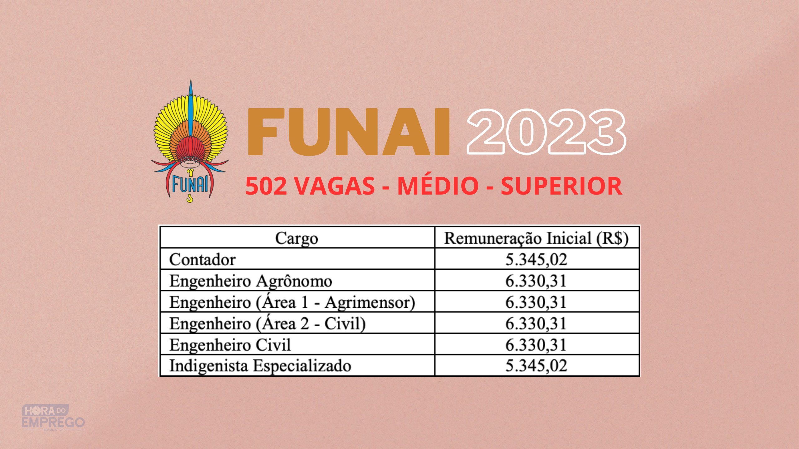 FUNAI 2023 CONCURSO