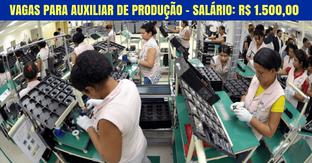Auxiliares de Produção