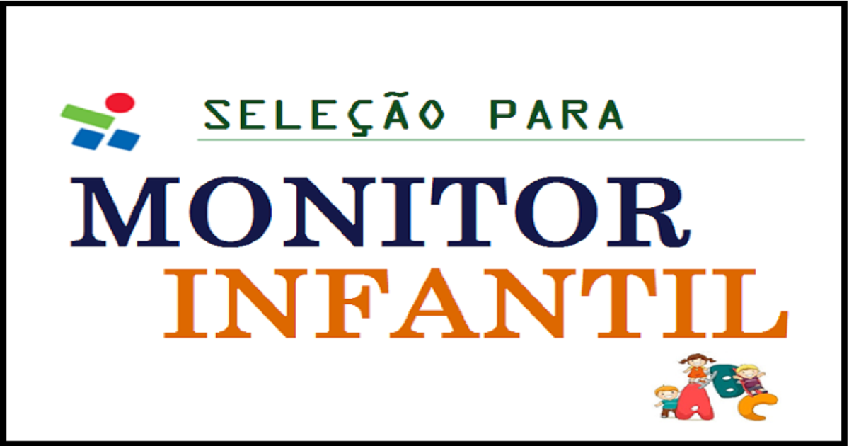 Monitora de brinquedoteca