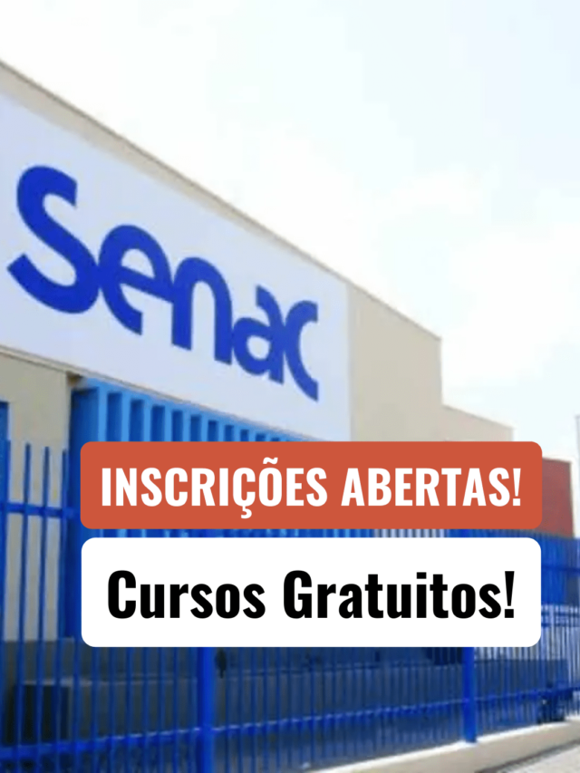 50 Cursos do SENAC totalmente Gratuitos