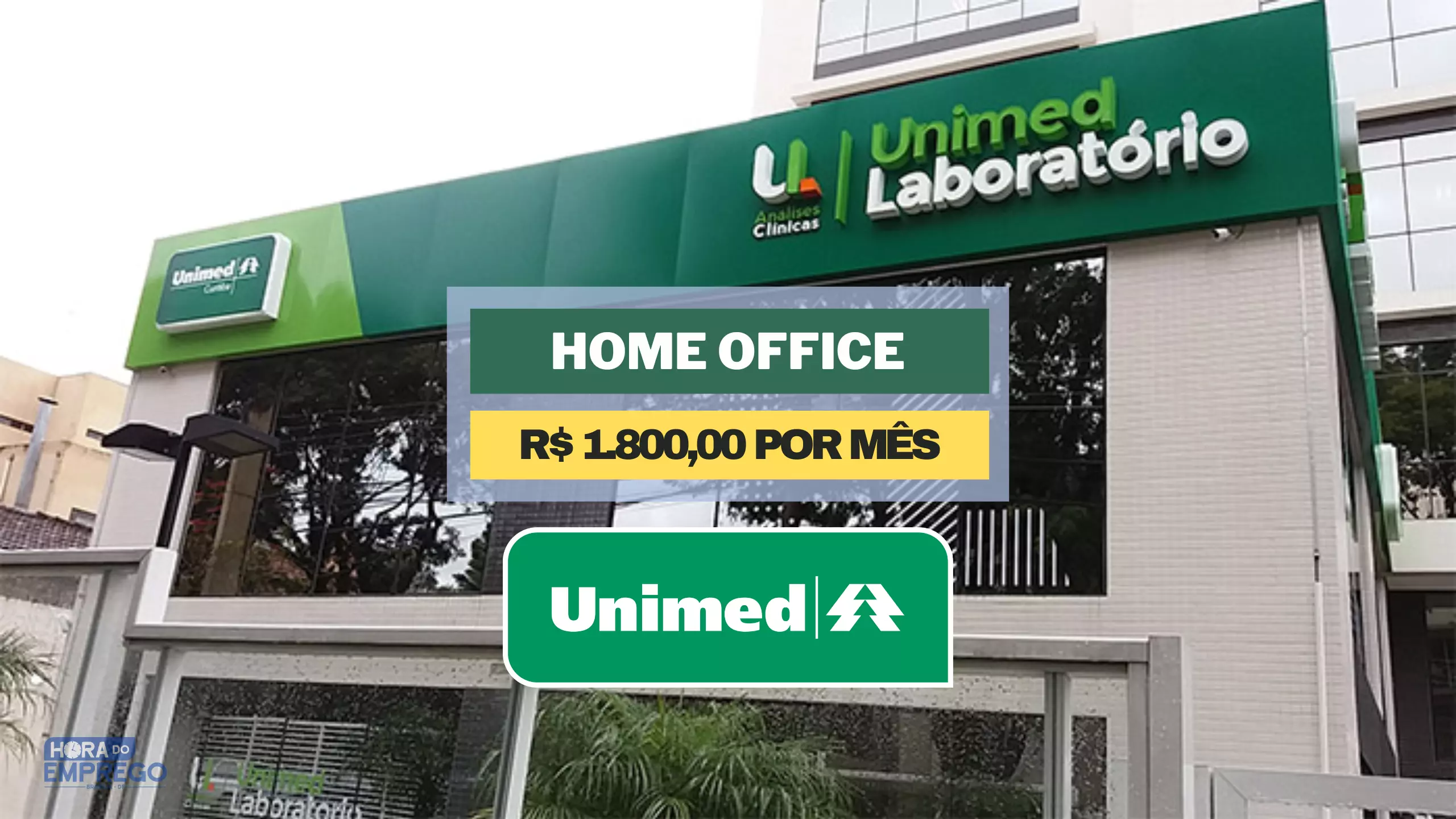 Unimed abre vagas HOME OFFICE para trabalhar de casa ONLINE como DIGITADOR  DE FATURAS com salário de até R$ 1.800,00 - Hora do Emprego DF