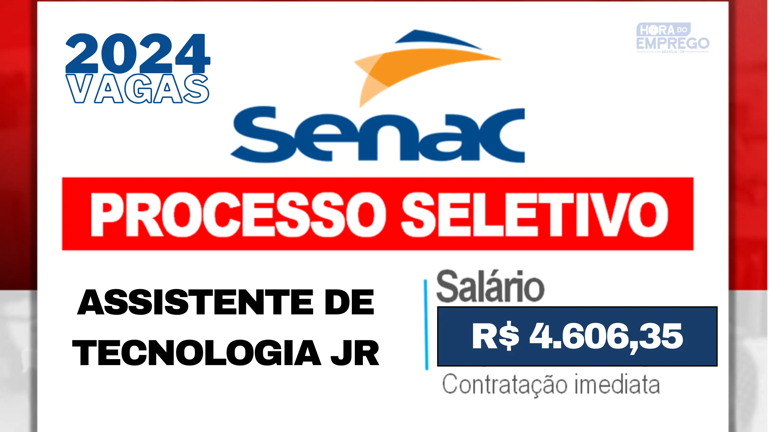 _senac vagas