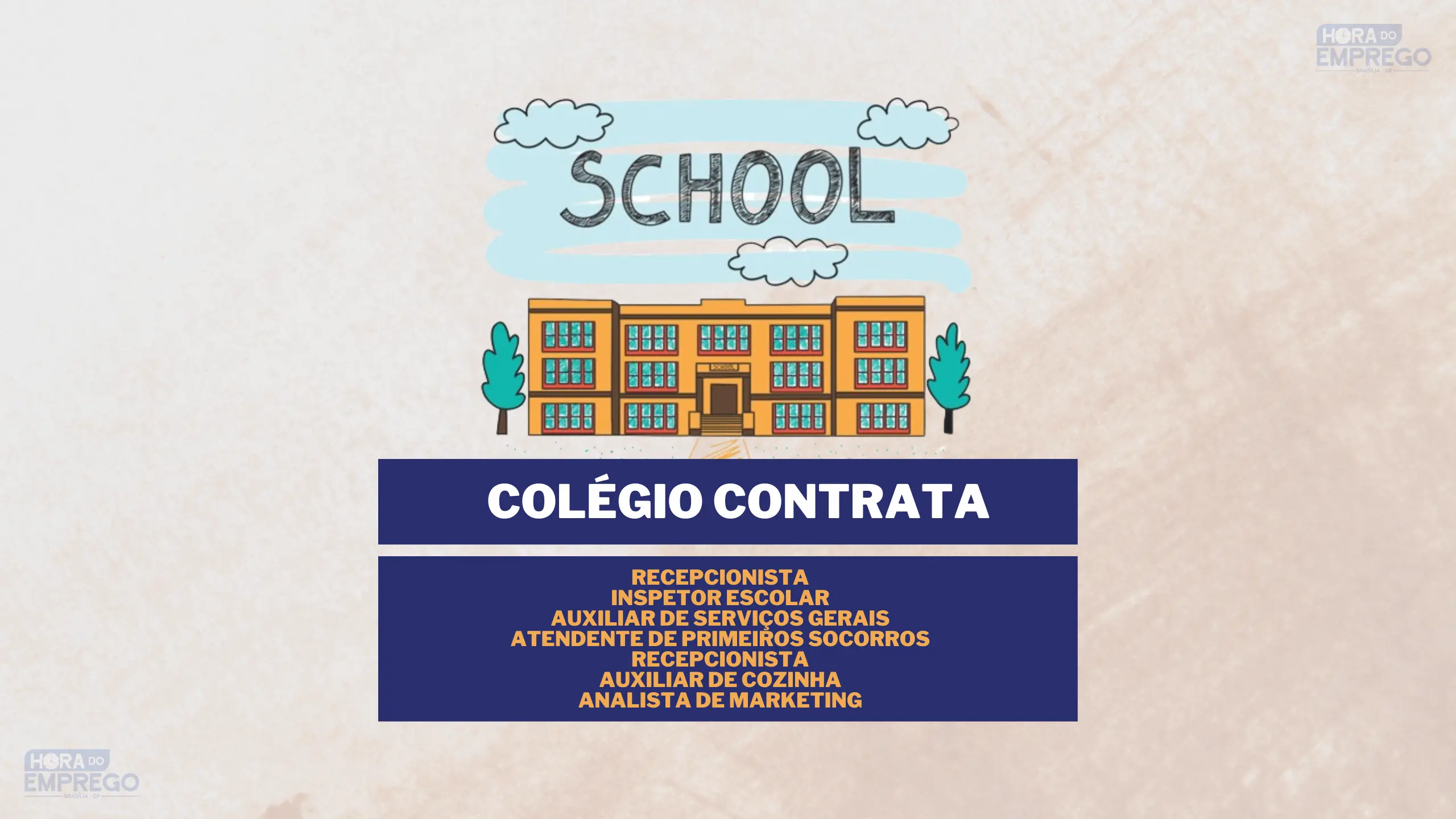 _colégio contrata