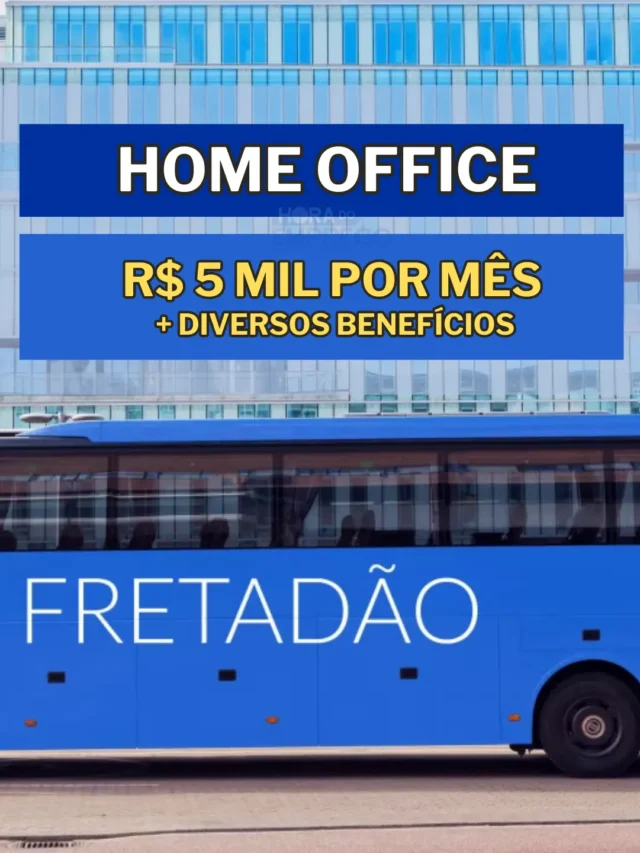 Home Office: 10 vagas para TRABALHAR DE CASA com salário de até R$ 5.338,39 MIL