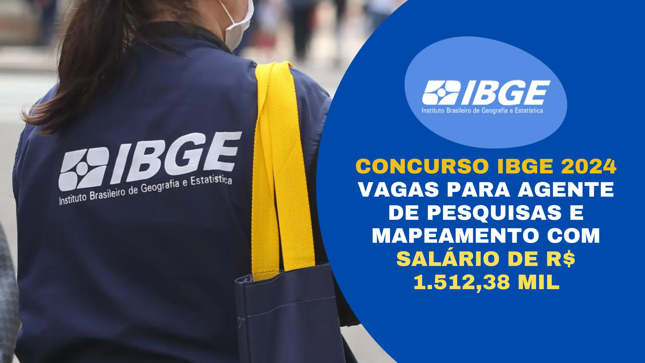 _ibge Novo Concurso IBGE 2024