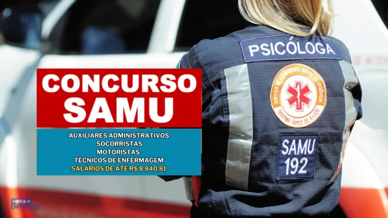 Concurso SAMU 2024