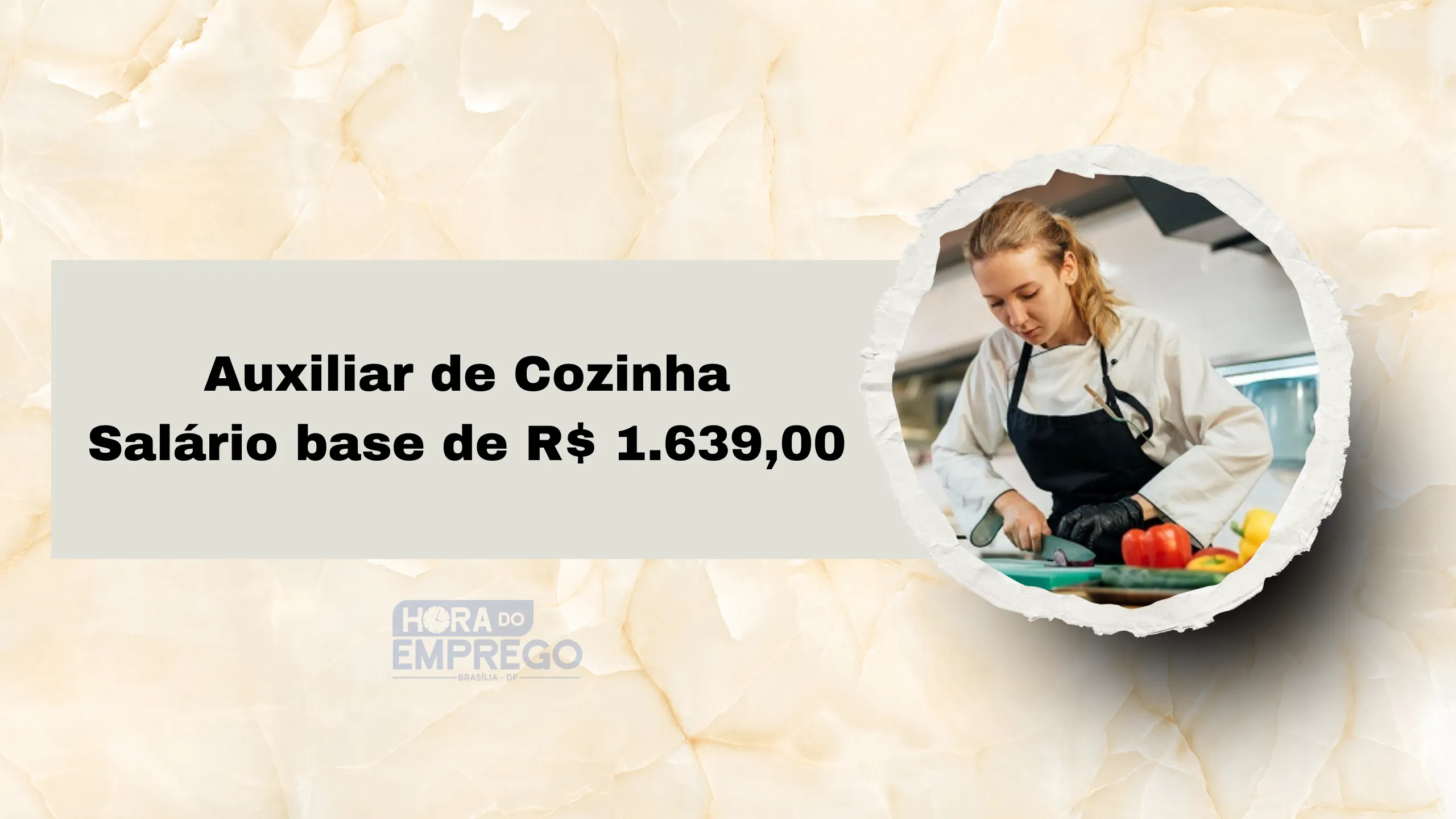 Auxiliar de Cozinha