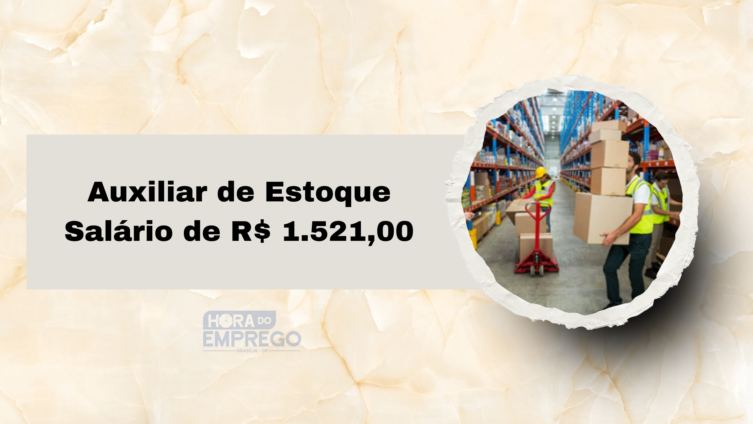 Auxiliar de Estoque