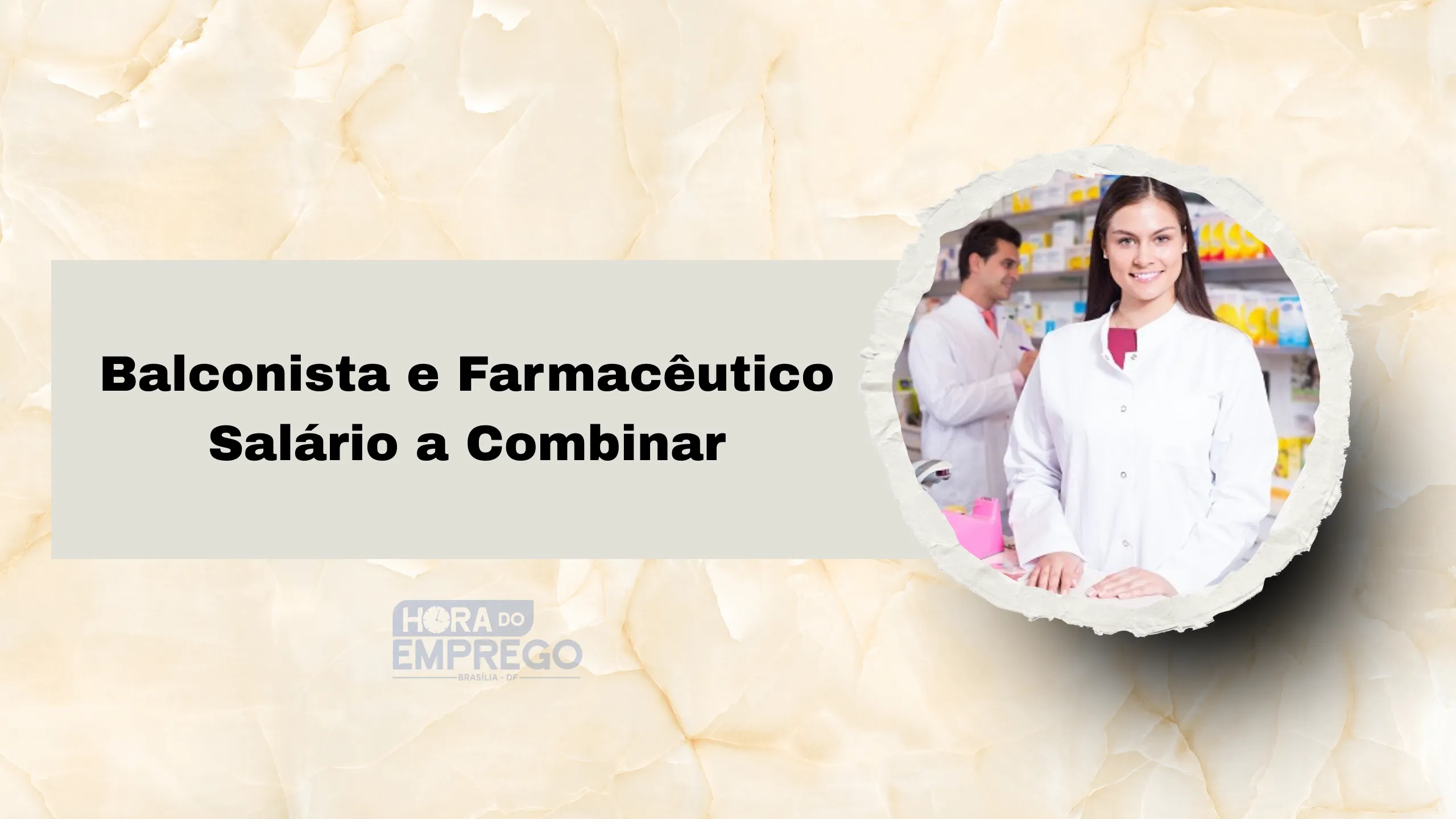 Balconista e Farmacêutico