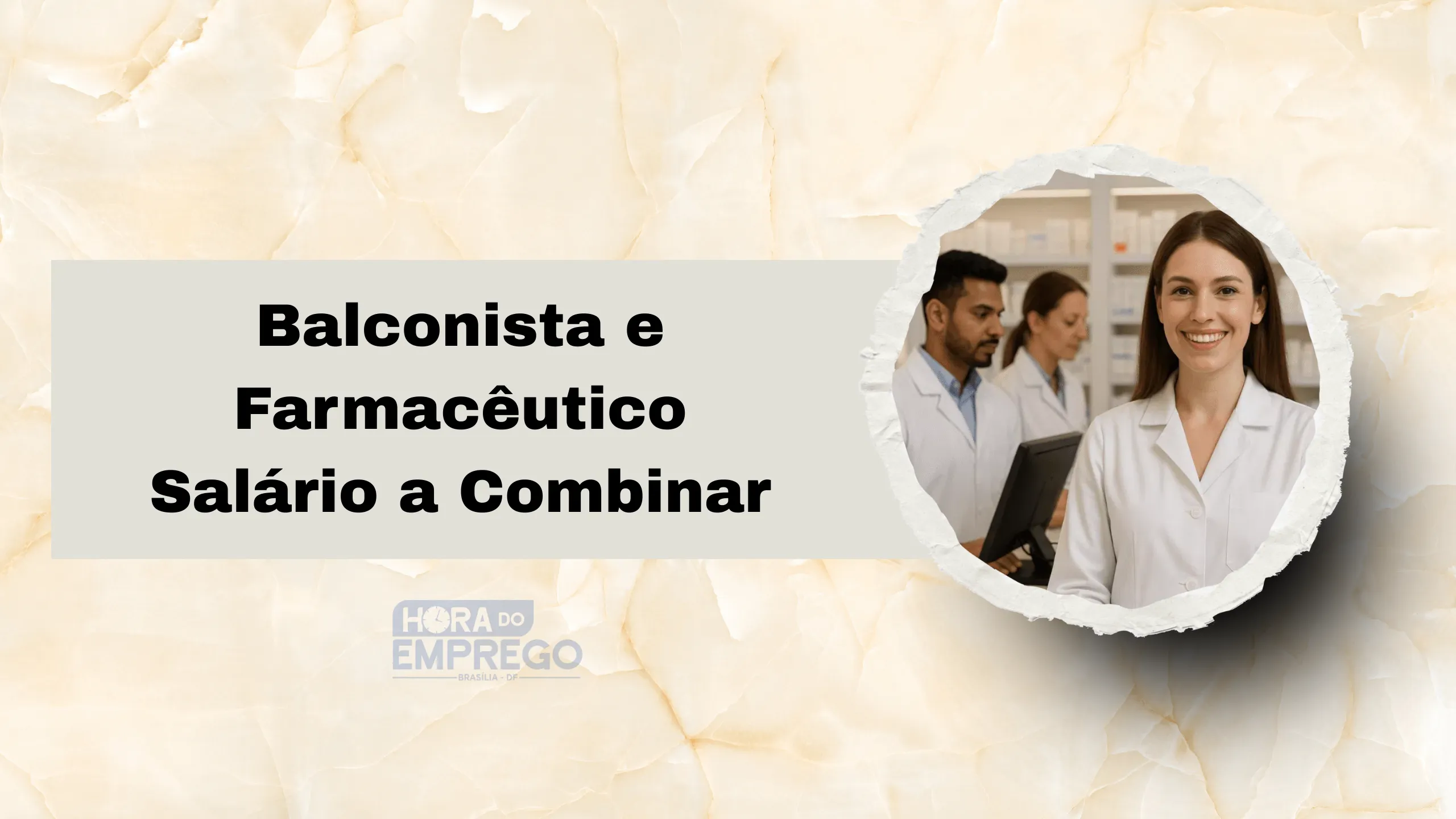 Balconista e Farmacêutico